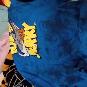 Tom and Jerry pull over hoodie